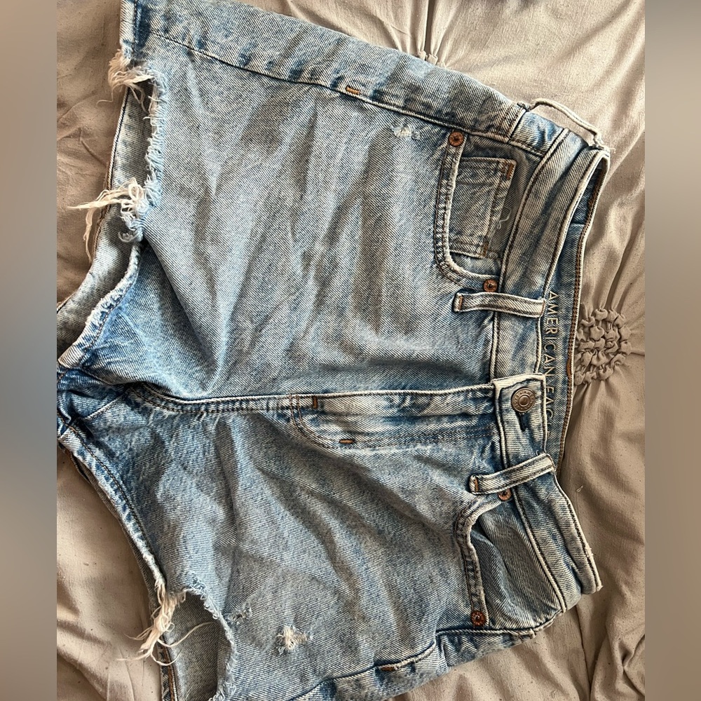 American eagle denim shorts size 0